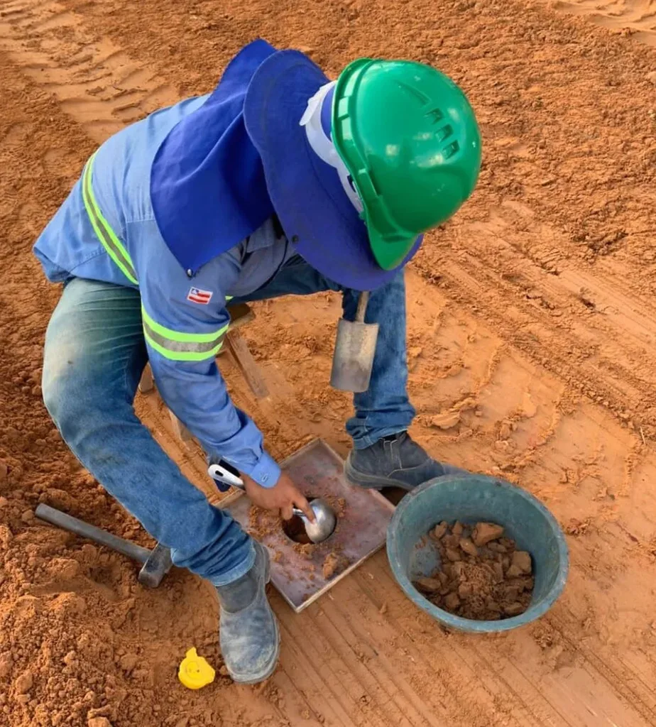 Field Density Testing (Sand Cone Method) in Granby Quebec