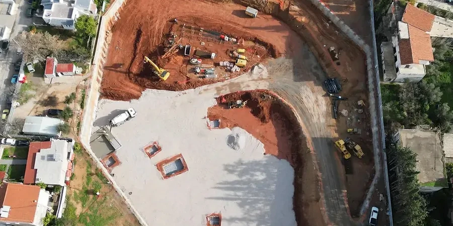 Deep Excavation Geotechnical Design in Granby